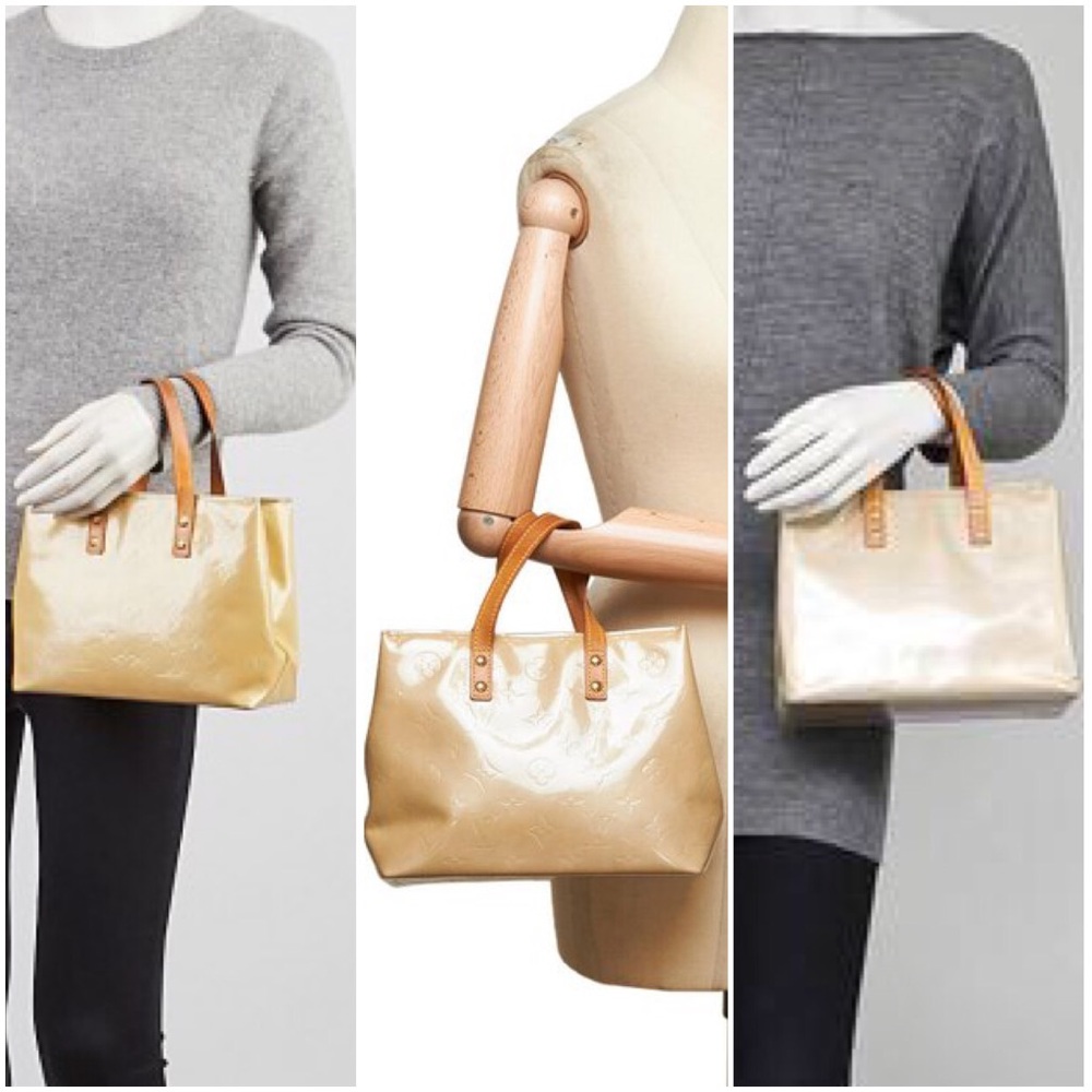 LOUIS VUITTON Monogram Vernis lead PM Handbag